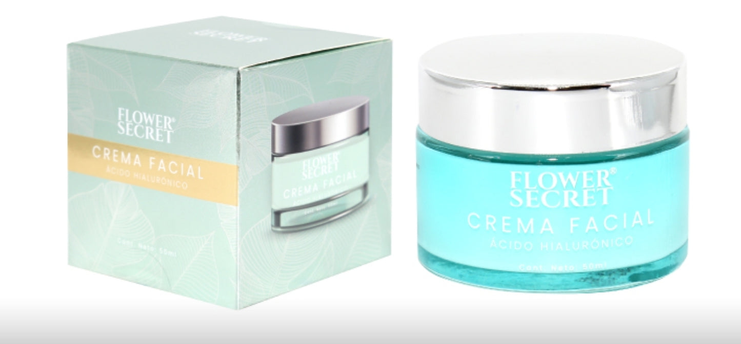 CREMA FACIAL HIDRATANTE ACIDO HIALURONICO