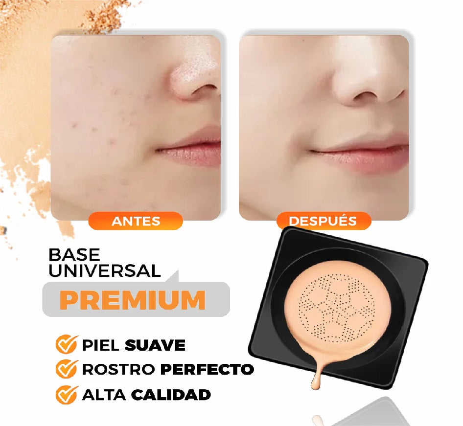 BASE CREMA MAQUILLAJE CORRECTOR CON VITAMINA C Y PROTECTOR SOLAR