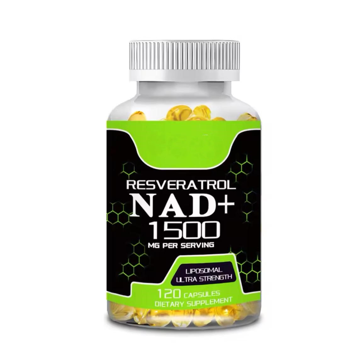 NAD + Resveratrol 120 Capsulas (2 meses)