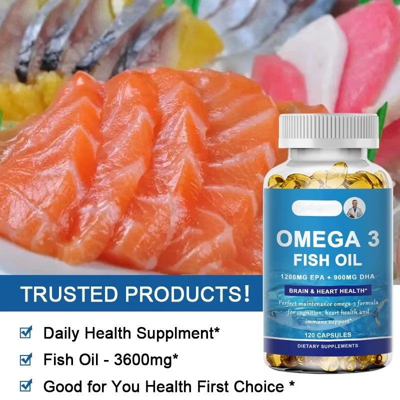 Omega 3 Fish Oil Capsulas