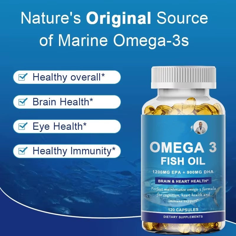 Omega 3 Fish Oil Capsulas